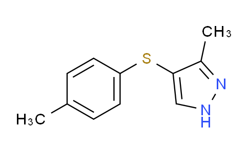 CAS No. 318238-20-9, 3-Methyl-4-(p-tolylthio)-1H-pyrazole