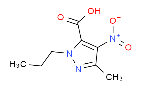 CAS No. 39658-17-8, 3-Methyl-4-nitro-1-propyl-1H-pyrazole-5-carboxylic acid