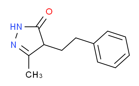 CAS No. 1144443-04-8, 3-Methyl-4-phenethyl-1H-pyrazol-5(4H)-one