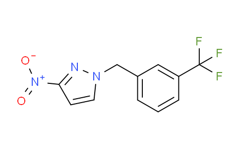 CAS No. 1001510-37-7, 3-Nitro-1-(3-(trifluoromethyl)benzyl)-1H-pyrazole