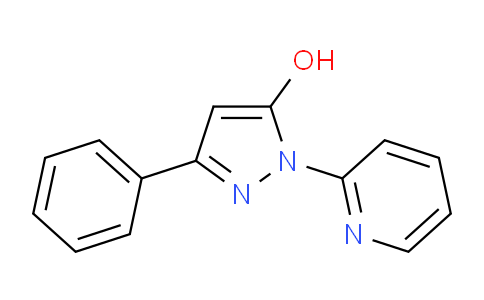 CAS No. 140397-82-6, 3-Phenyl-1-(pyridin-2-yl)-1H-pyrazol-5-ol