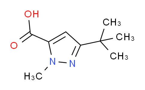 CAS No. 175277-11-9, 3-tert-Butyl-1-methylpyrazole-5-carboxylic Acid