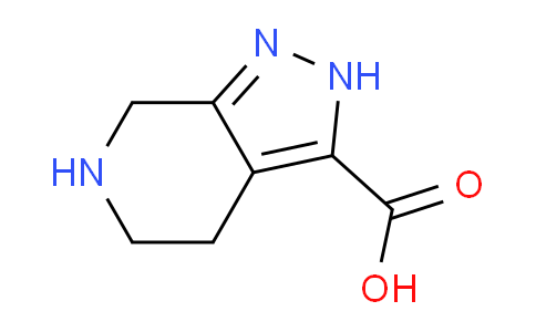 CAS No. 1521005-43-5, 4,5,6,7-Tetrahydro-2H-pyrazolo[3,4-c]pyridine-3-carboxylic acid