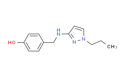 CAS No. 1006445-51-7, 4-(((1-Propyl-1H-pyrazol-3-yl)amino)methyl)phenol