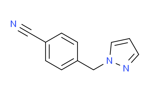 CAS No. 179057-34-2, 4-((1H-Pyrazol-1-yl)methyl)benzonitrile