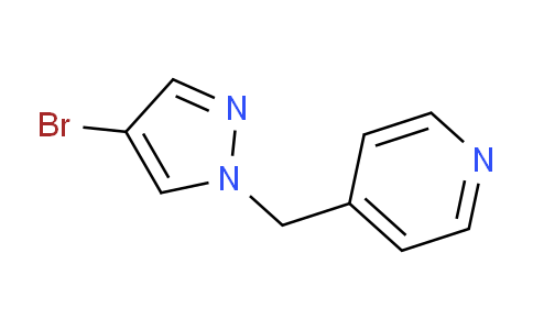 CAS No. 1179798-11-8, 4-((4-Bromo-1H-pyrazol-1-yl)methyl)pyridine