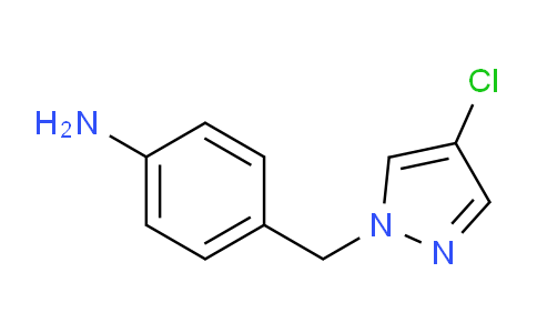 CAS No. 1001862-74-3, 4-((4-Chloro-1H-pyrazol-1-yl)methyl)aniline