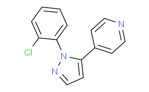 CAS No. 1269292-17-2, 4-(1-(2-Chlorophenyl)-1H-pyrazol-5-yl)pyridine