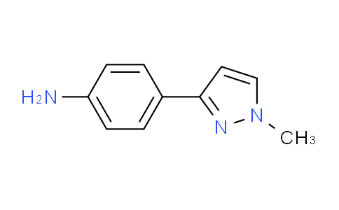 CAS No. 916766-82-0, 4-(1-Methyl-1H-pyrazol-3-yl)aniline