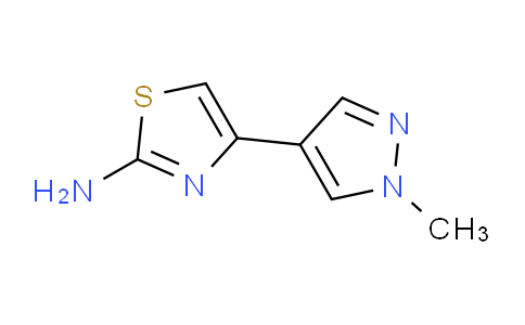 CAS No. 957242-34-1, 4-(1-Methyl-1H-pyrazol-4-yl)thiazol-2-amine