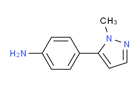 CAS No. 1208081-73-5, 4-(1-Methyl-1H-pyrazol-5-yl)aniline