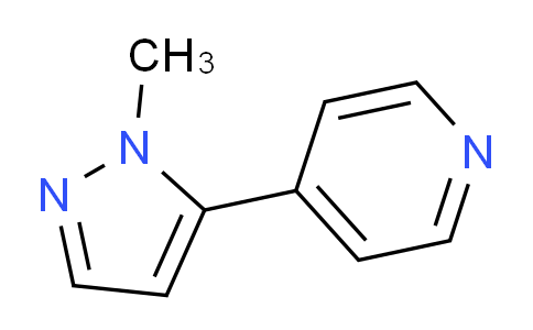 CAS No. 905281-60-9, 4-(1-Methyl-1H-pyrazol-5-yl)pyridine