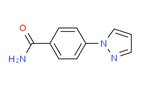 CAS No. 1019012-35-1, 4-(1H-Pyrazol-1-yl)benzamide