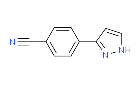 CAS No. 474706-35-9, 4-(1H-Pyrazol-3-yl)benzonitrile