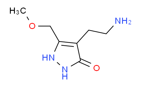 CAS No. 952958-75-7, 4-(2-Aminoethyl)-5-(methoxymethyl)-1H-pyrazol-3(2H)-one
