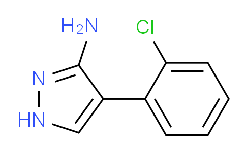 CAS No. 95750-98-4, 4-(2-Chlorophenyl)-1H-pyrazole-3-amine