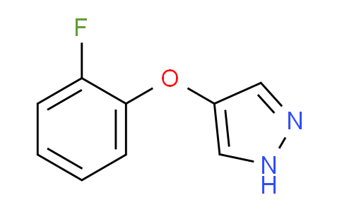 CAS No. 1429903-00-3, 4-(2-Fluorophenoxy)-1H-pyrazole