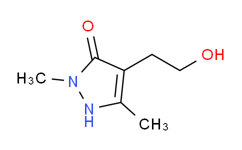 CAS No. 258281-02-6, 4-(2-Hydroxyethyl)-2,5-dimethyl-1H-pyrazol-3(2H)-one