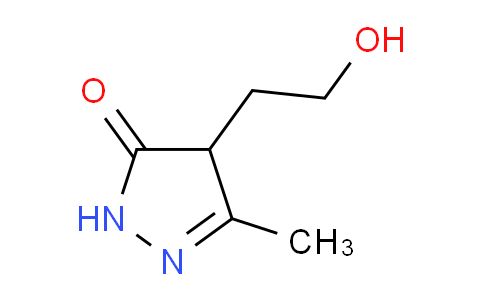 CAS No. 7721-54-2, 4-(2-Hydroxyethyl)-3-methyl-1H-pyrazol-5(4H)-one