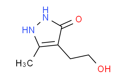 CAS No. 65287-96-9, 4-(2-Hydroxyethyl)-5-methyl-1H-pyrazol-3(2H)-one
