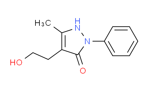 CAS No. 861210-10-8, 4-(2-Hydroxyethyl)-5-methyl-2-phenyl-1H-pyrazol-3(2H)-one