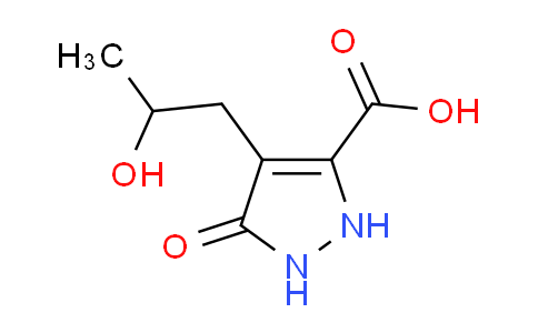 CAS No. 1049030-19-4, 4-(2-Hydroxypropyl)-5-oxo-2,5-dihydro-1H-pyrazole-3-carboxylic acid