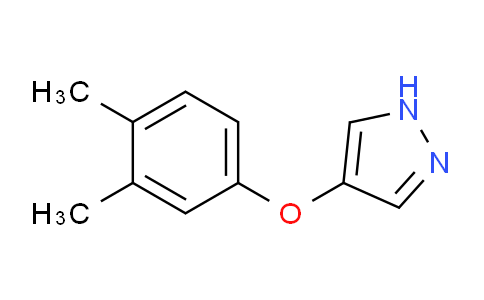 CAS No. 1429902-52-2, 4-(3,4-Dimethylphenoxy)-1H-pyrazole