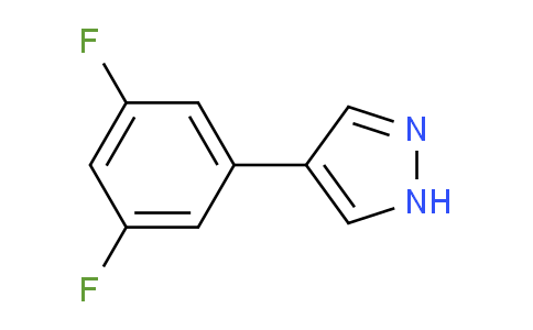 CAS No. 439106-66-8, 4-(3,5-Difluorophenyl)-1H-pyrazole
