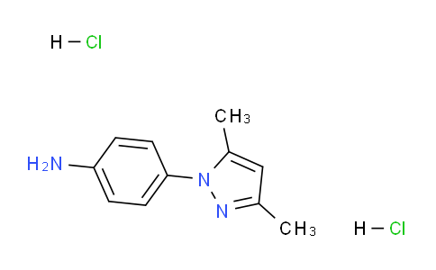 CAS No. 1185300-89-3, 4-(3,5-Dimethyl-1H-pyrazol-1-yl)aniline dihydrochloride