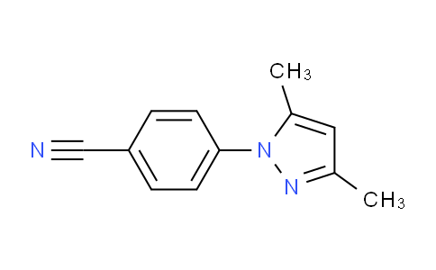 CAS No. 56935-79-6, 4-(3,5-Dimethylpyrazol-1-yl)benzonitrile