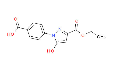 CAS No. 1197228-51-5, 4-(3-(Ethoxycarbonyl)-5-hydroxy-1H-pyrazol-1-yl)benzoic acid