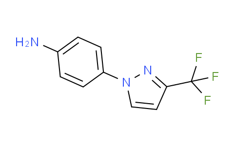 CAS No. 231953-33-6, 4-(3-(Trifluoromethyl)-1H-pyrazol-1-yl)aniline