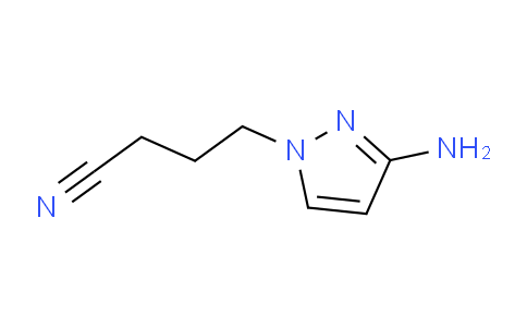 CAS No. 169266-68-6, 4-(3-Amino-1H-pyrazol-1-yl)butanenitrile