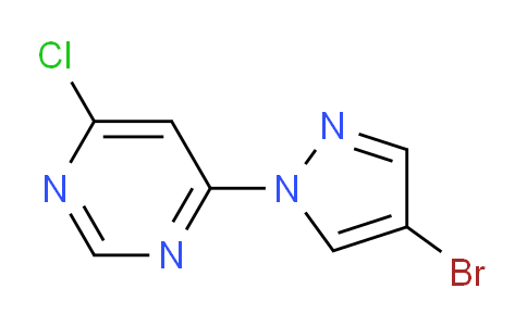 CAS No. 957035-29-9, 4-(4-Bromo-1H-pyrazol-1-yl)-6-chloropyrimidine