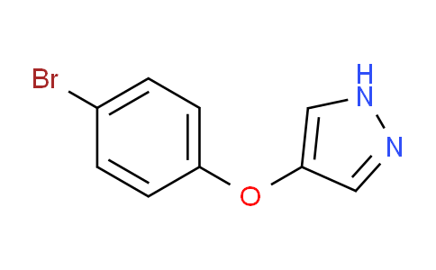 CAS No. 1429901-41-6, 4-(4-Bromophenoxy)-1H-pyrazole