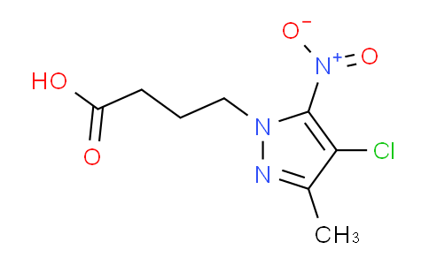 CAS No. 1170804-87-1, 4-(4-Chloro-3-methyl-5-nitro-1H-pyrazol-1-yl)butanoic acid
