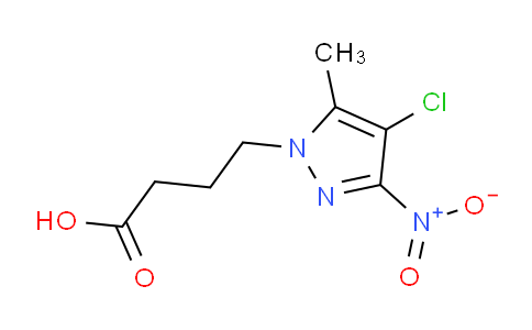 CAS No. 696646-61-4, 4-(4-Chloro-5-methyl-3-nitro-1H-pyrazol-1-yl)butanoic acid