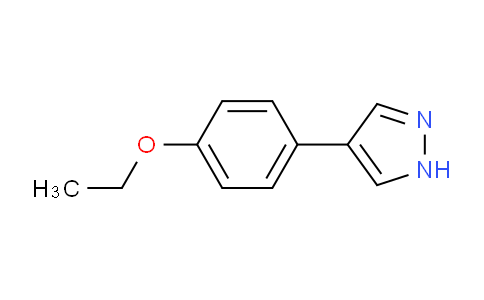 CAS No. 1268076-32-9, 4-(4-Ethoxyphenyl)-1H-pyrazole