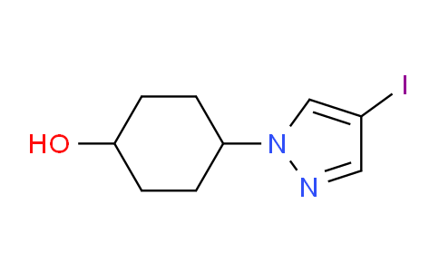 CAS No. 1801330-98-2, 4-(4-Iodo-1H-pyrazol-1-yl)cyclohexanol
