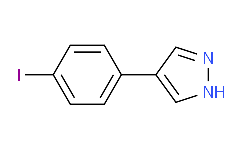 CAS No. 1399654-06-8, 4-(4-Iodophenyl)-1H-pyrazole