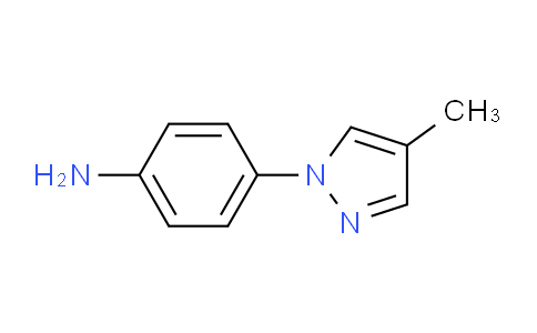 CAS No. 806632-06-4, 4-(4-Methyl-1H-pyrazol-1-yl)aniline