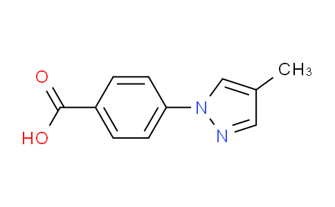 CAS No. 220462-24-8, 4-(4-Methyl-1H-pyrazol-1-yl)benzoic acid