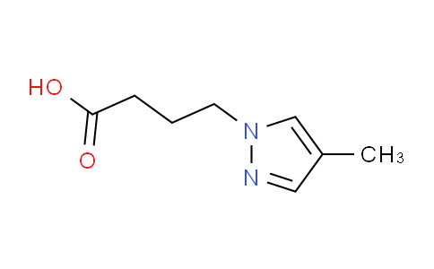 CAS No. 1006453-04-8, 4-(4-Methyl-1H-pyrazol-1-yl)butanoic acid