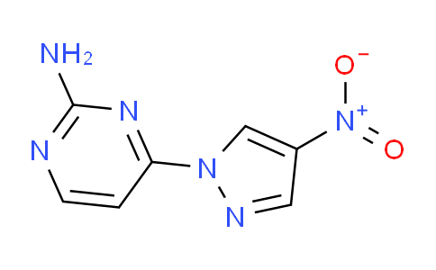 CAS No. 1260883-58-6, 4-(4-Nitro-1H-pyrazol-1-yl)pyrimidin-2-amine