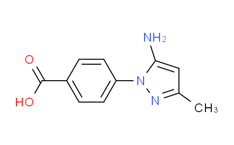 CAS No. 99844-15-2, 4-(5-Amino-3-methyl-1H-pyrazol-1-yl)benzoic acid