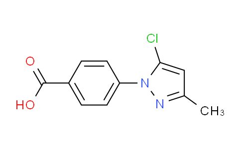 CAS No. 1708288-70-3, 4-(5-Chloro-3-methyl-1H-pyrazol-1-yl)benzoic acid