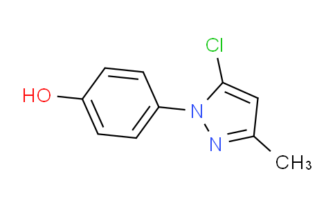 CAS No. 1713713-62-2, 4-(5-Chloro-3-methyl-1H-pyrazol-1-yl)phenol
