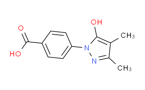 CAS No. 1015844-45-7, 4-(5-Hydroxy-3,4-dimethyl-1H-pyrazol-1-yl)benzoic acid