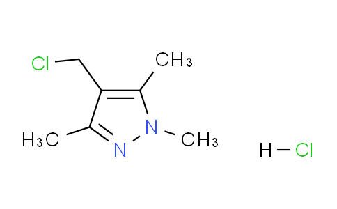 CAS No. 1352127-20-8, 4-(Chloromethyl)-1,3,5-trimethyl-1H-pyrazole hydrochloride