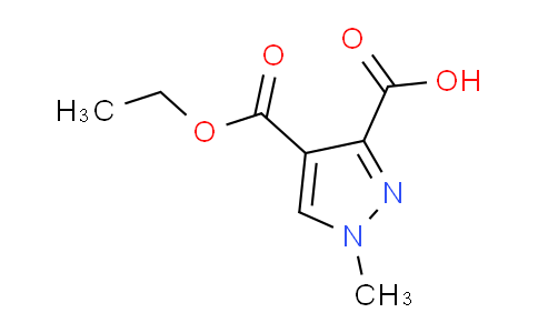 CAS No. 21272-38-8, 4-(Ethoxycarbonyl)-1-methyl-1H-pyrazole-3-carboxylic acid